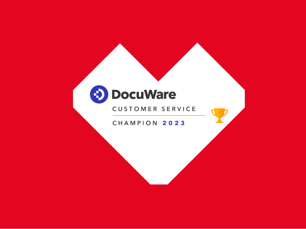 Docuware customer service award 2023