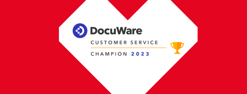 Docuware customer service award 2023
